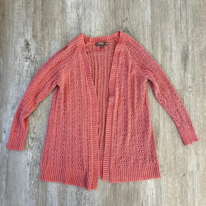 Womens Alexandra + Oak Pink Cardigan - S